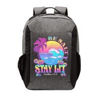 Summer Beach Be Salty Stay Lit Matthew 5:13 14 Vector Backpack