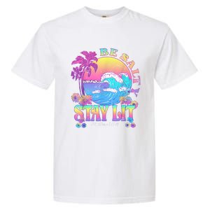 Summer Beach Be Salty Stay Lit Matthew 5:13 14 Garment-Dyed Heavyweight T-Shirt