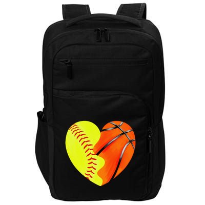 Softball Basketball Basketball Dad Softball Mom Impact Tech Backpack