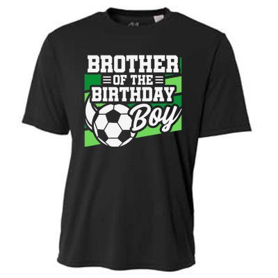 Soccer Birthday Birthday Brother Soccer Birthday Cooling Performance Crew T-Shirt