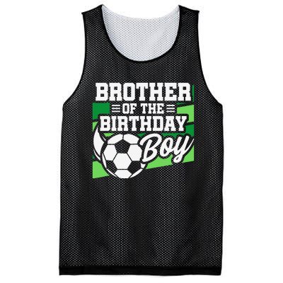 Soccer Birthday Birthday Brother Soccer Birthday Mesh Reversible Basketball Jersey Tank