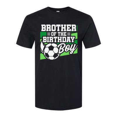 Soccer Birthday Birthday Brother Soccer Birthday Softstyle CVC T-Shirt