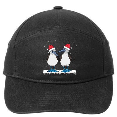 Seabirds Bluefooted Booby Bird Lover Christmas 7-Panel Snapback Hat