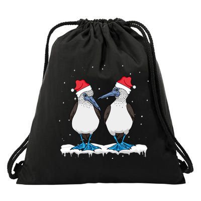 Seabirds Bluefooted Booby Bird Lover Christmas Drawstring Bag