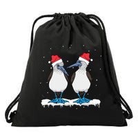 Seabirds Bluefooted Booby Bird Lover Christmas Drawstring Bag