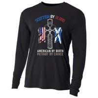 Scottish By Blood American By Birth Patriot By Choice Cooling Performance Long Sleeve Crew