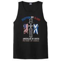 Scottish By Blood American By Birth Patriot By Choice PosiCharge Competitor Tank