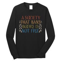 Stop Book Banning Protect Libraries Ban Books Not Bigots Long Sleeve Shirt