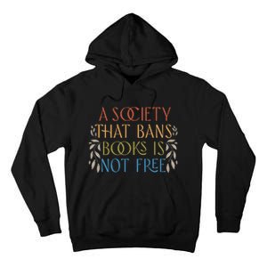 Stop Book Banning Protect Libraries Ban Books Not Bigots Tall Hoodie