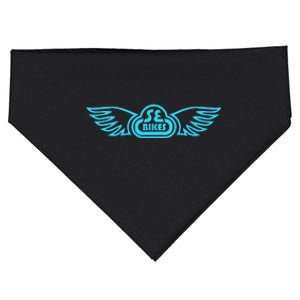 Se Bikes Baby Blue Wing funny saying USA-Made Doggie Bandana