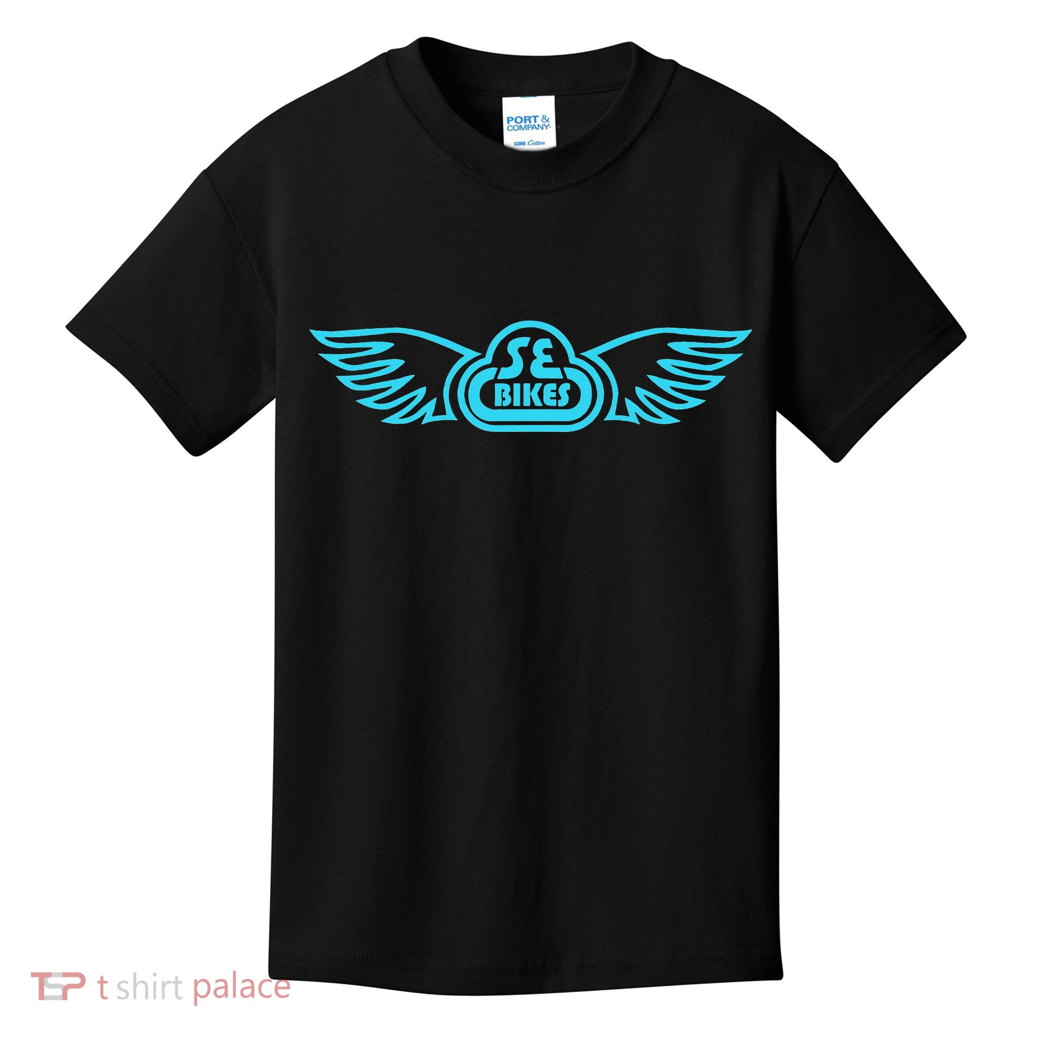 Se Bikes Baby Blue Wing funny saying Kids T-Shirt