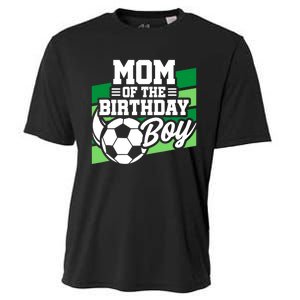 Soccer Birthday - Birthday Mom - Boy Soccer Birthday Cooling Performance Crew T-Shirt