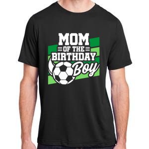 Soccer Birthday - Birthday Mom - Boy Soccer Birthday Adult ChromaSoft Performance T-Shirt