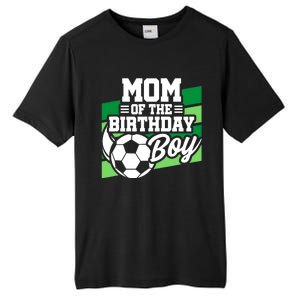 Soccer Birthday - Birthday Mom - Boy Soccer Birthday Tall Fusion ChromaSoft Performance T-Shirt