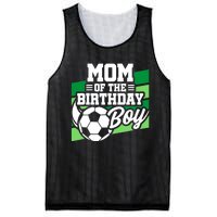 Soccer Birthday - Birthday Mom - Boy Soccer Birthday Mesh Reversible Basketball Jersey Tank