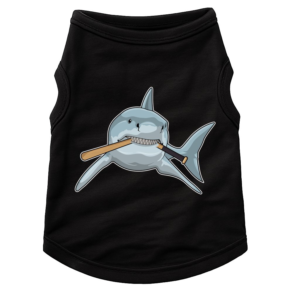 Shark Baseball Baseball Bat Sports Gift Doggie Tank