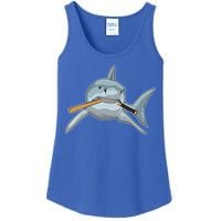 Shark Baseball Baseball Bat Sports Gift Ladies Essential Tank