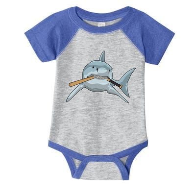 Shark Baseball Baseball Bat Sports Gift Infant Baby Jersey Bodysuit