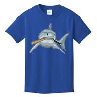 Shark Baseball Baseball Bat Sports Gift Kids T-Shirt