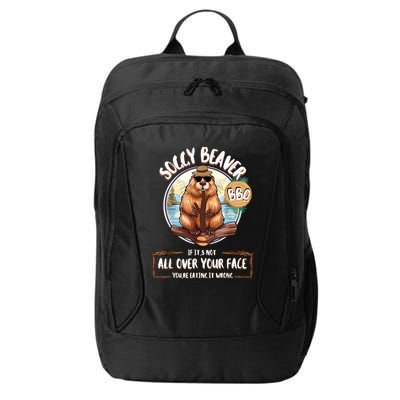 Soggy Beaver Bbq City Backpack