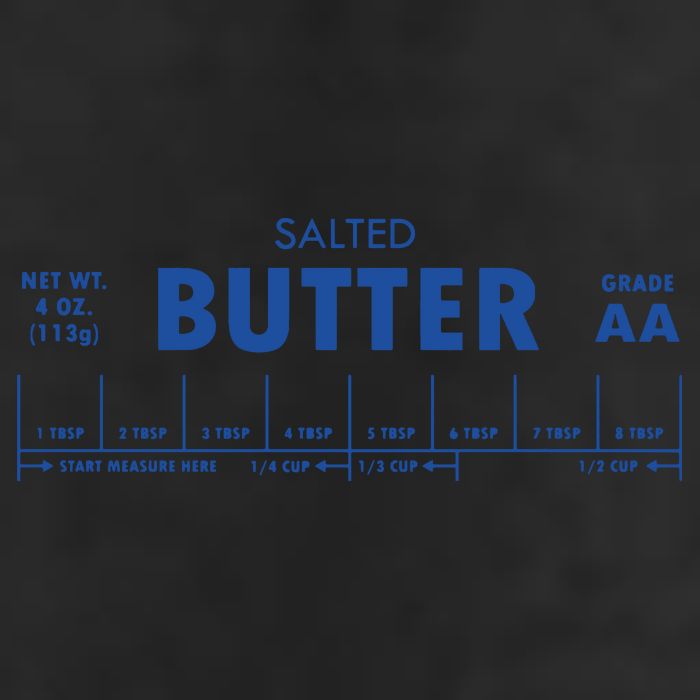 Salted Butter Baker Gift Butter Lover 7 Panel Mesh Trucker Snapback Hat
