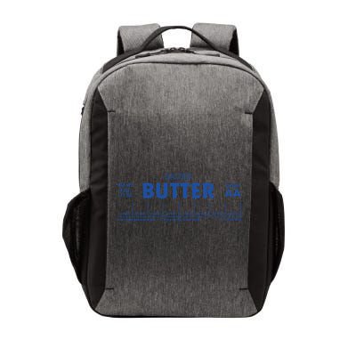Salted Butter Baker Gift Butter Lover Vector Backpack