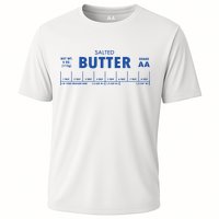 Salted Butter Baker Gift Butter Lover Cooling Performance Crew T-Shirt
