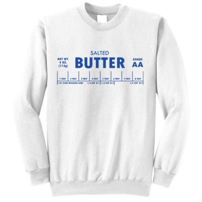 Salted Butter Baker Gift Butter Lover Sweatshirt
