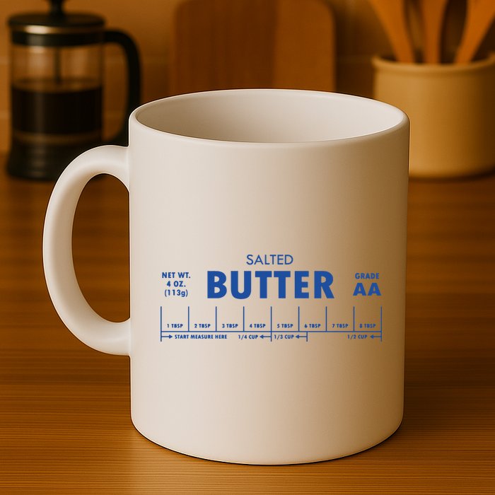 Salted Butter Baker Gift Butter Lover Mug