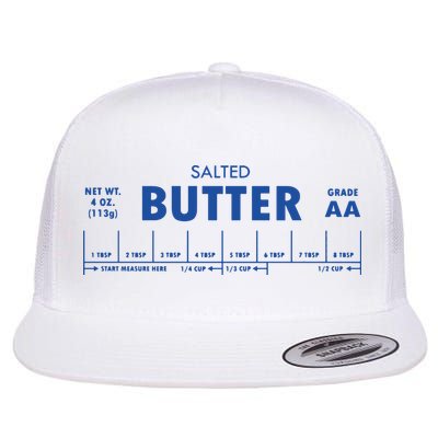 Salted Butter Baker Gift Butter Lover Flat Bill Trucker Hat