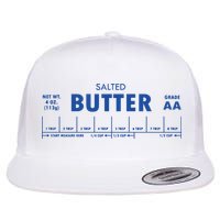 Salted Butter Baker Gift Butter Lover Flat Bill Trucker Hat