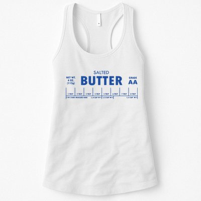 Salted Butter Baker Gift Butter Lover Womens Tank Top