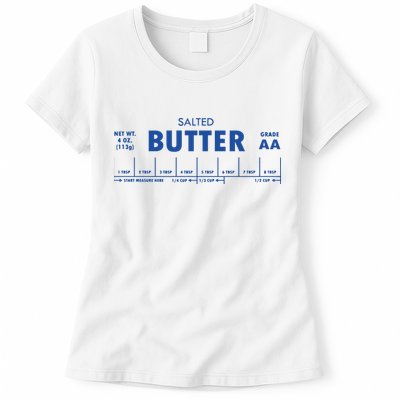 Salted Butter Baker Gift Butter Lover Womens T-Shirt