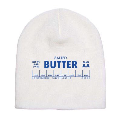 Salted Butter Baker Gift Butter Lover Short Acrylic Beanie