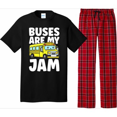 School Bus Buses Are My Jam Pajama Set