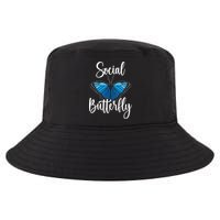 Social Butterfly Behavior Extroverted Extrovert Cool Comfort Performance Bucket Hat
