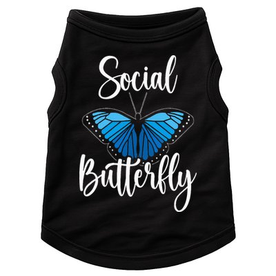 Social Butterfly Behavior Extroverted Extrovert Doggie Tank