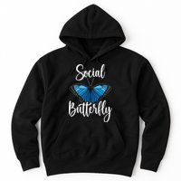 Social Butterfly Behavior Extroverted Extrovert Hoodie