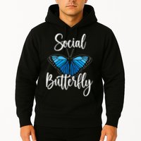 Social Butterfly Behavior Extroverted Extrovert Hoodie
