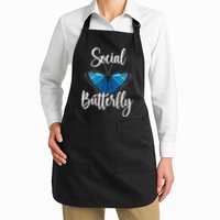 Social Butterfly Behavior Extroverted Extrovert Apron