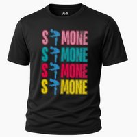 Simone Balance Beam Cooling Performance Crew T-Shirt