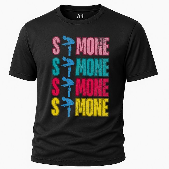 Simone Balance Beam Cooling Performance Crew T-Shirt
