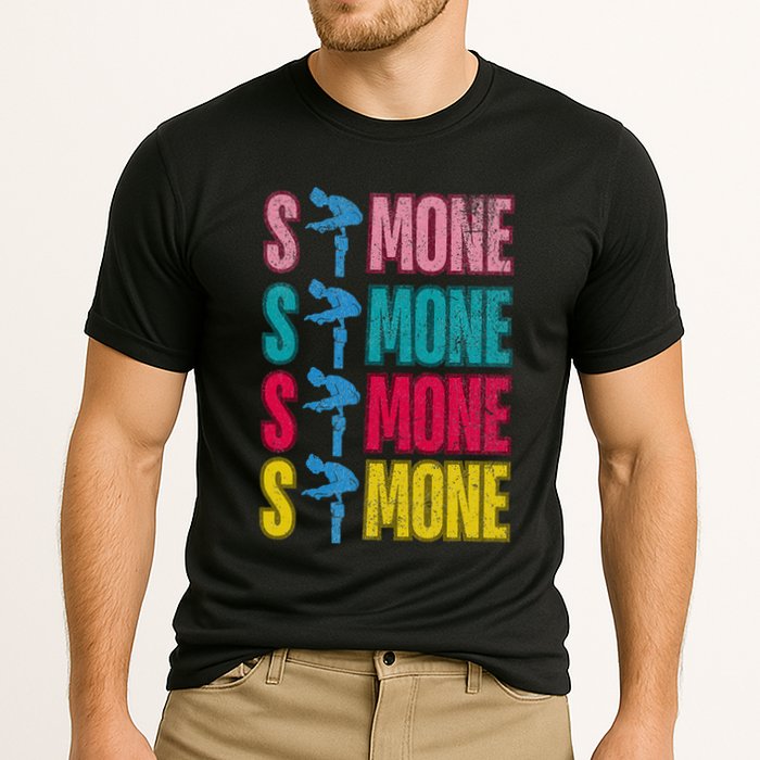 Simone Balance Beam Cooling Performance Crew T-Shirt