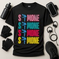 Simone Balance Beam Cooling Performance Crew T-Shirt