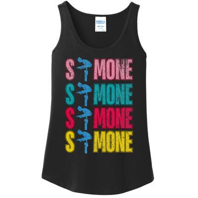 Simone Balance Beam Ladies Essential Tank