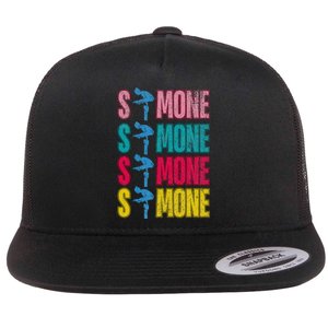 Simone Balance Beam Flat Bill Trucker Hat