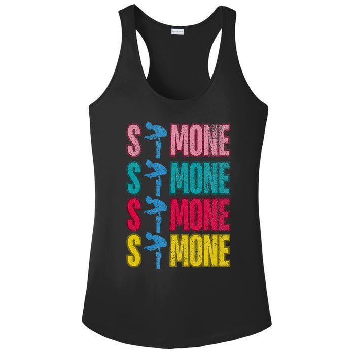 Simone Balance Beam Ladies PosiCharge Competitor Racerback Tank