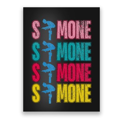 Simone Balance Beam Poster
