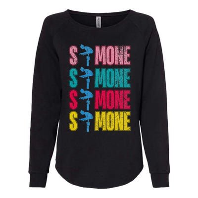 Simone Balance Beam Womens California Wash Sweatshirt