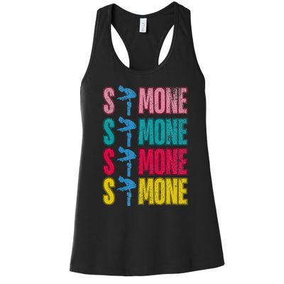 Simone Balance Beam Women's Racerback Tank